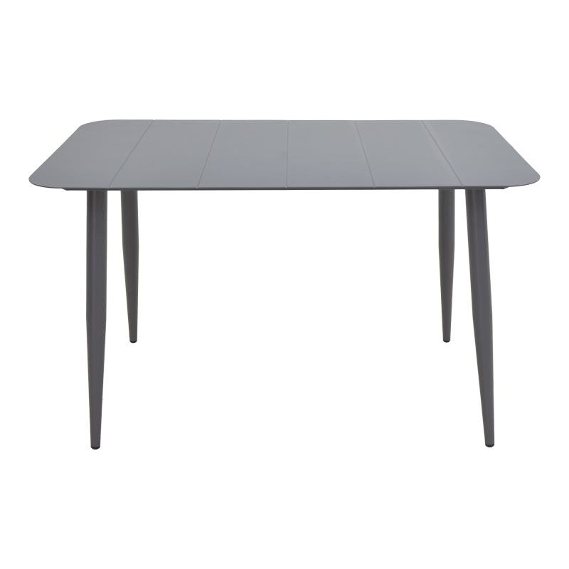Dining set Heven Vista set of 5 pieces anthracite aluminum 150x80x72cm