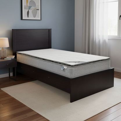 Bed with mattress Athos-Perfecto wenge 90x190cm