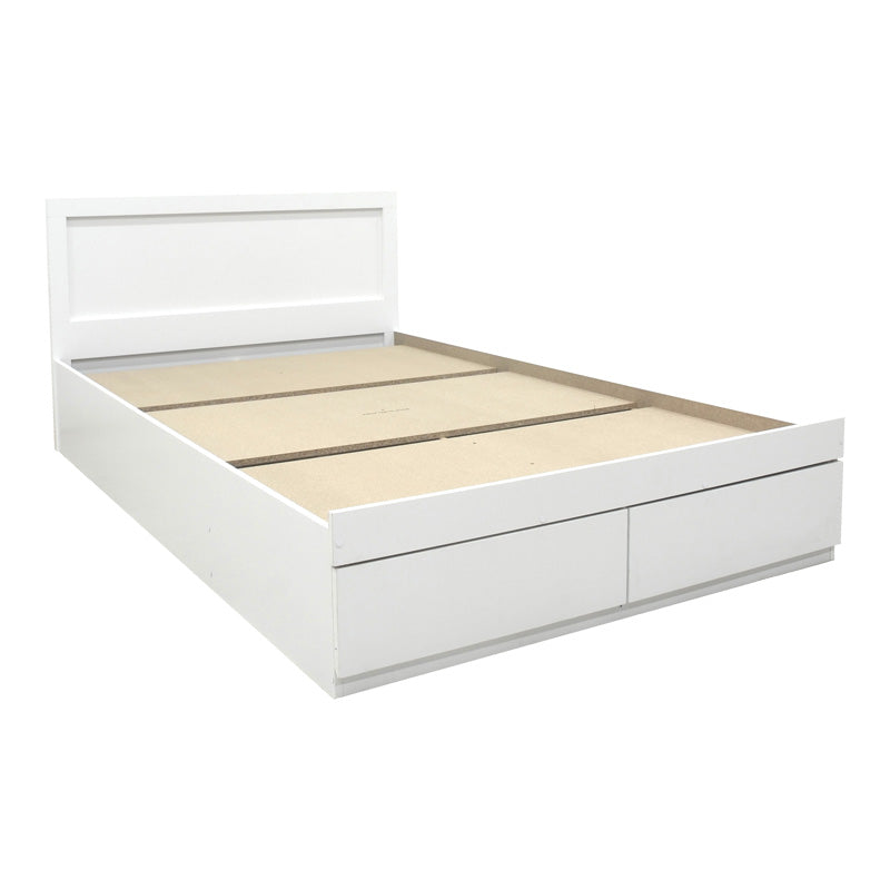 Bed with mattress and drawer Olympus-Perfecto white 100x200cm