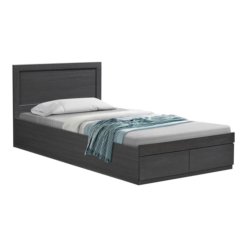 Bed with mattress and drawer Olympus-Perfecto wenge 100x200cm