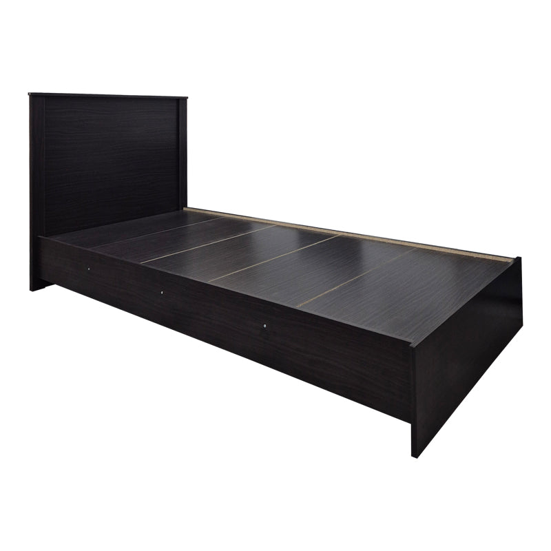 Bed with mattress Athos Sleepy wenge 90x190cm