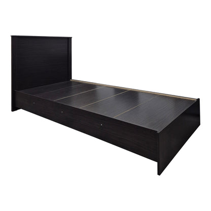 Bed with mattress Athos Sleepy wenge 90x190cm