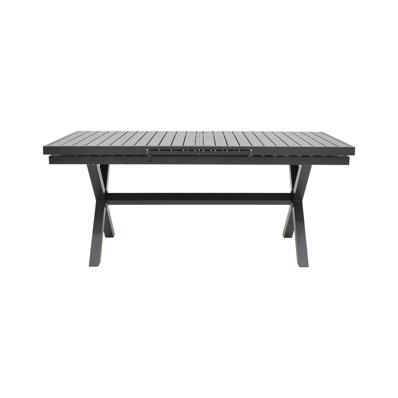 Dining set Dagyn Vista set 7pcs anthracite aluminum 180-240x90x76cm