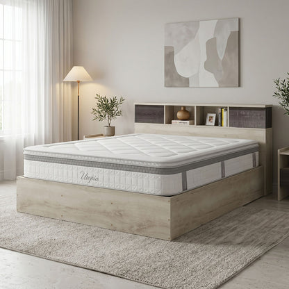 Bed with mattress Olympus Utopia castillo toro 160x200cm