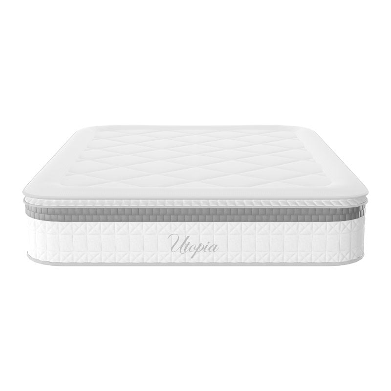 Bed with mattress Olympus Utopia wenge 160x200cm