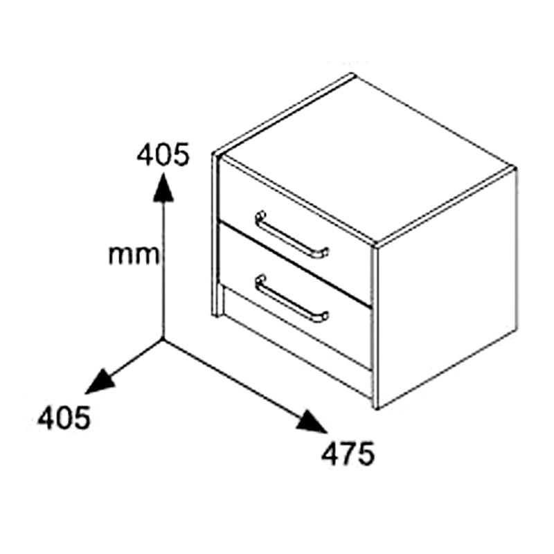Student bedroom furniture package Decadent 3piece set