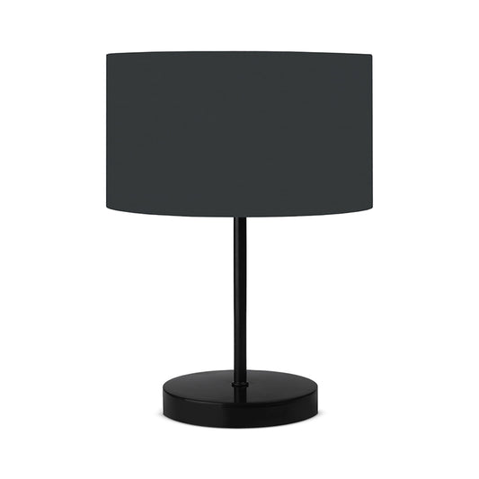Table lamp PWL-1076 pakoworld Ε27 anthracite-blackD24x35cm