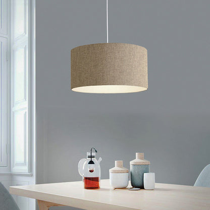 Ceiling light PWL-1091 E27 sand-beige D38x21cm