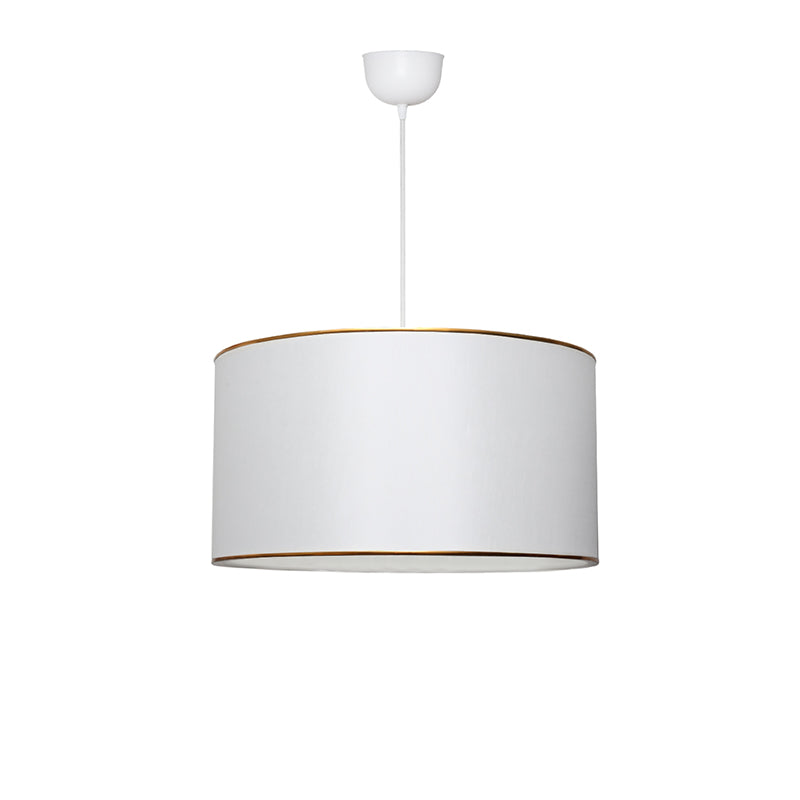 Ceiling light PWL-1091 E27 white-golden D38x21cm
