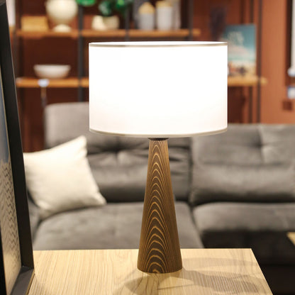 Table lamp Kalito pakoworld ivory-brown D24x45cm