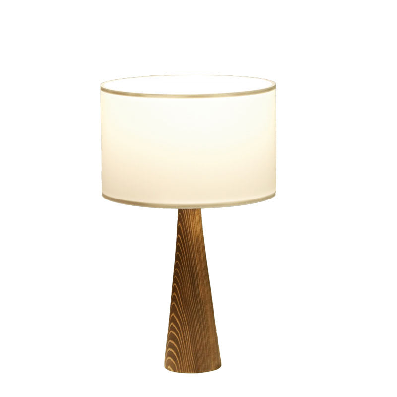 Table lamp Kalito ivory-brown D24x45cm