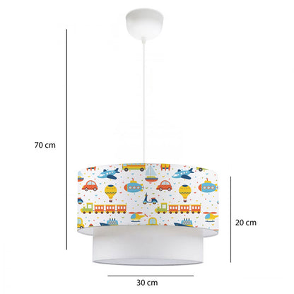 Children's ceiling light Sarty pakoworld multicolor D30x20cm