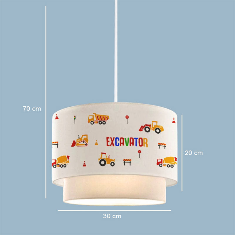 Children's ceiling light Jannah pakoworld multicolor D30x20cm