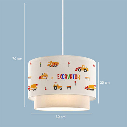 Children's ceiling light Jannah pakoworld multicolor D30x20cm