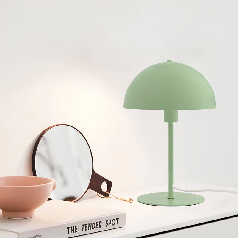 Desk table lamp Desker E27 metal-mint green D25x39cm