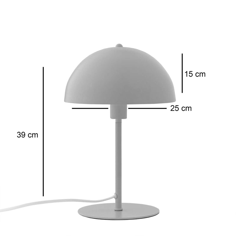 Desk table lamp Desker pakoworld E27 metal-mint green D25x39cm