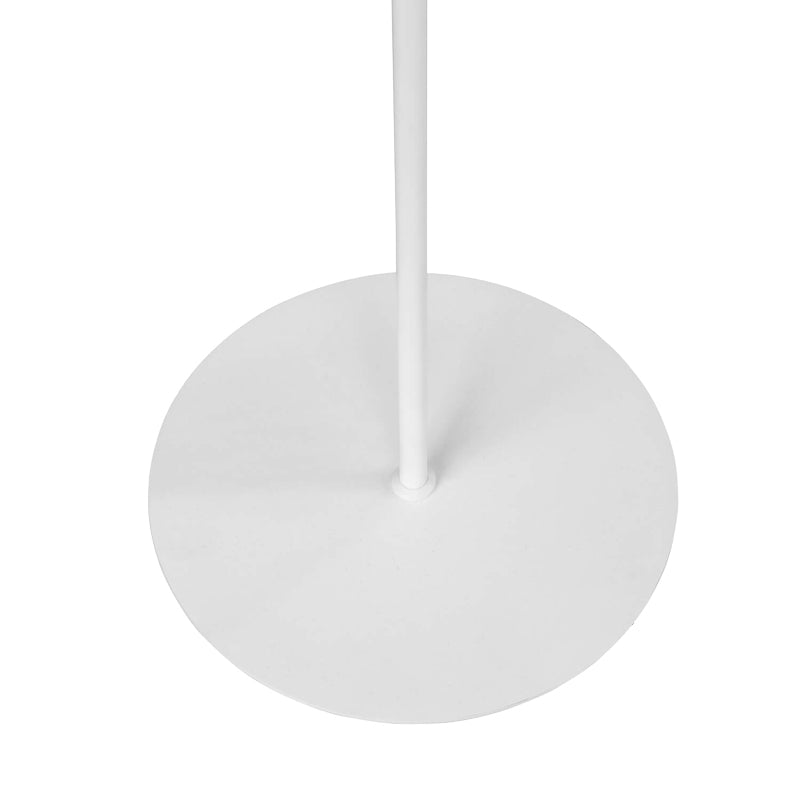 Floor lamp Lumider pakoworld E27 fabric-metal white D35x152cm