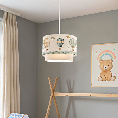 Children's ceiling lamp Balon in cream shade D30x20cm