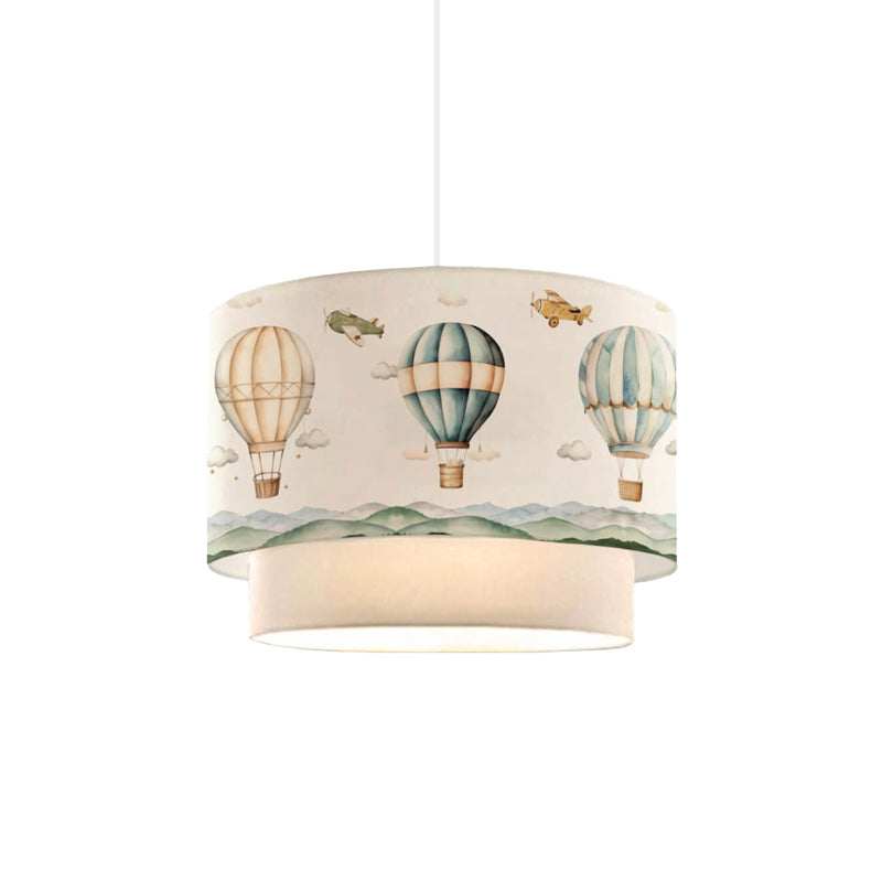 Children's ceiling lamp Balon in cream shade D30x20cm