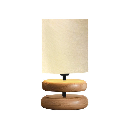 Table lamp Clarion E14 beige-walnut D15x35cm