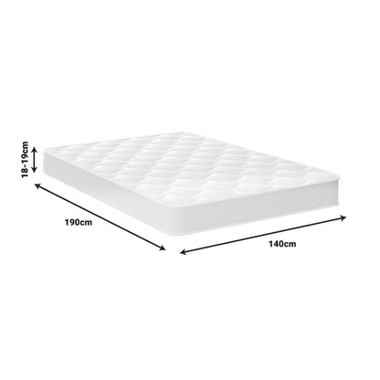 Mattress Fix Pad Chic Strom single sided 18-19cm 140x190cm