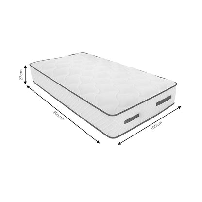 Mattress Relaxation Chic Strom double sided 27cm 100x200cm