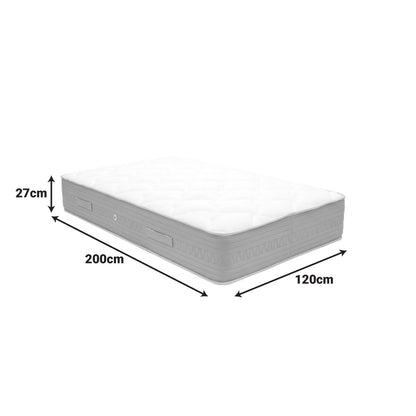 Mattress Sleepy bonnel spring double sided 27cm 120x200cm