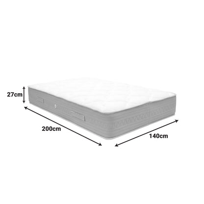 Mattress Sleepy pakoworld bonnel spring double sided 27cm 140x200cm