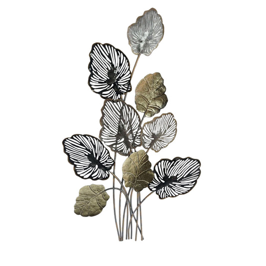 Wall decoration Irida Inart metal colorful 55.2x2.5x92.1cm