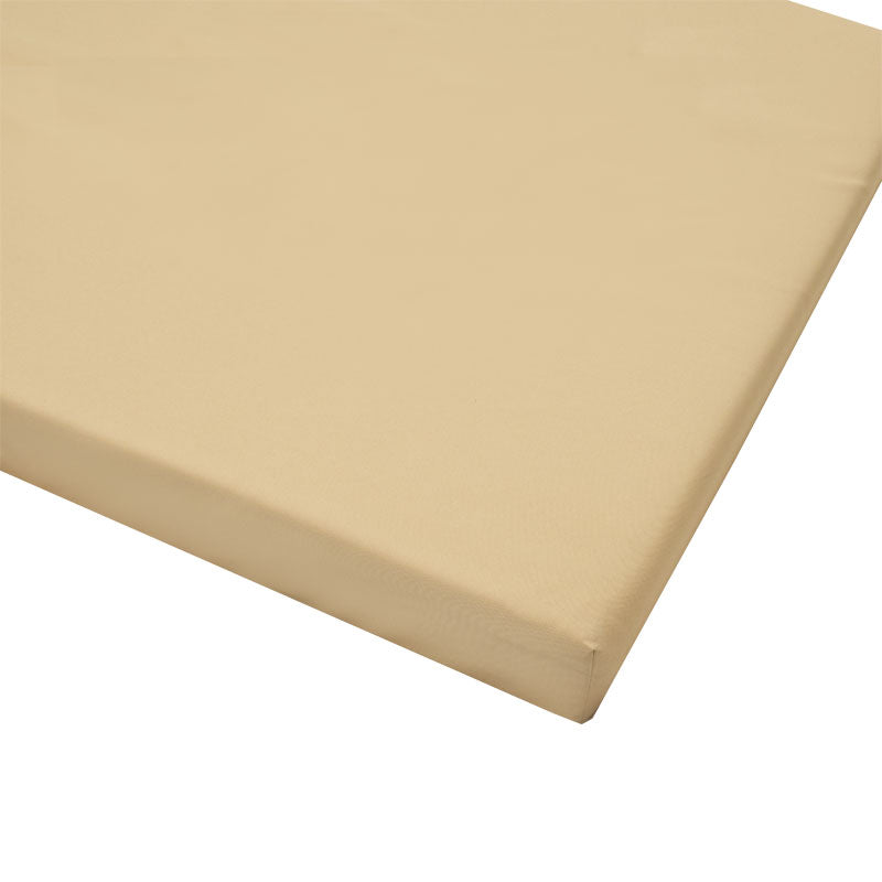 Lounger sunbed Sadie pakoworld fabric beige 65x185x10cm