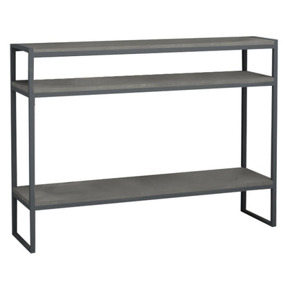 Console Malloy pakoworld dark grey antique 120x33x90cm