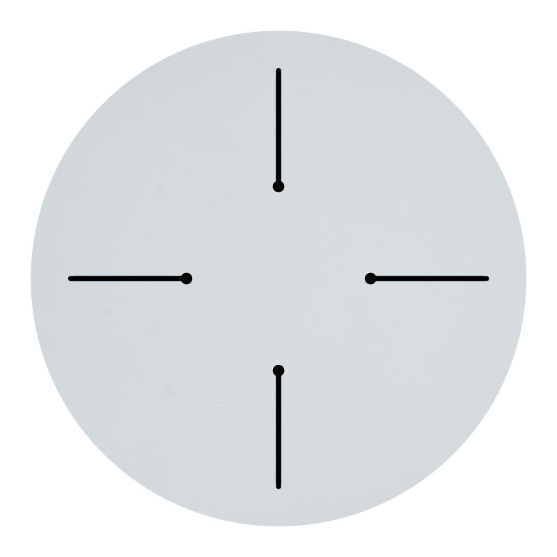 Table surface Fervor pakoworld HPL ivory D60cm 12mm thick