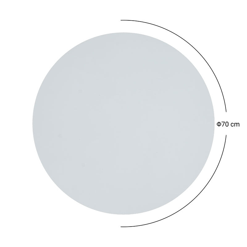Table surface Fervor pakoworld HPL ivory D69cm 12mm thick