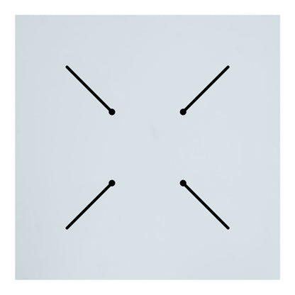 Fervor pakoworld HPL ivory table top 70x70cm, 12mm thick