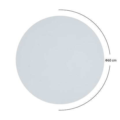 Inspire table top pakoworld HPL gray cement Φ60cm 12mm thick