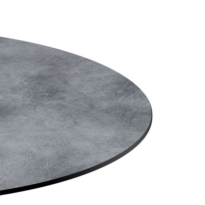 Inspire table top pakoworld HPL gray cement Φ69cm 12mm thick