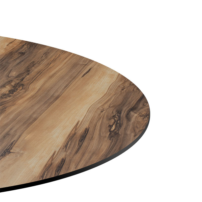 Table top Noble pakoworld HPL walnut Φ69cm, 12mm thick