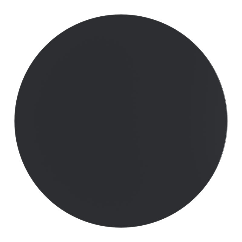 Table surface Scenic pakoworld Werzalit black D60cm πάχους 25mm