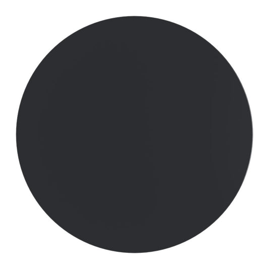 Table surface Scenic pakoworld Werzalit black D60cm πάχους 25mm