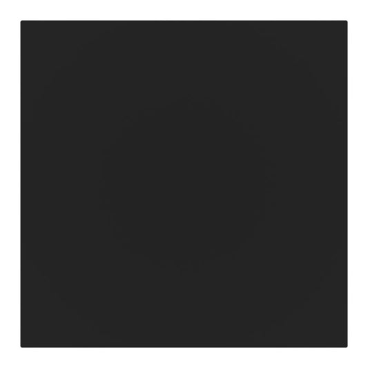 Table top Scenic pakoworld Werzalit black 70x70cm thickness 35mm