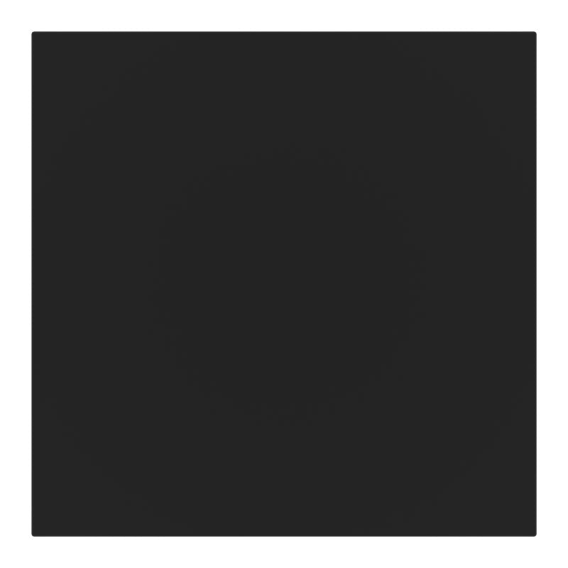 Table top Scenic pakoworld Werzalit black 80x80cm thickness 35mm