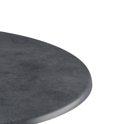 Table top Sizzle pakoworld Werzalit anthracite cement Φ70cm, 25mm thick
