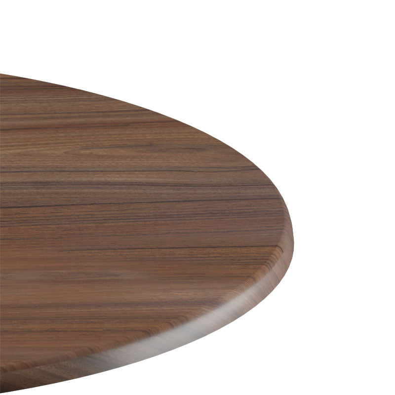 Bounty pakoworld Werzalit walnut table top Φ60cm, 25mm thick