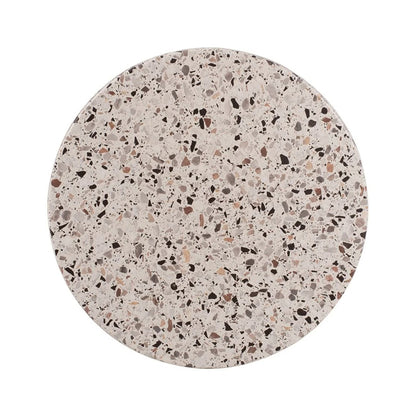 Table top Mala Werzalit gray beige Φ60cm, 25mm thick