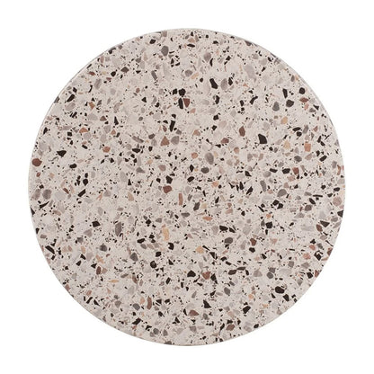 Table top Mala Werzalit gray beige Φ70cm, 25mm thick