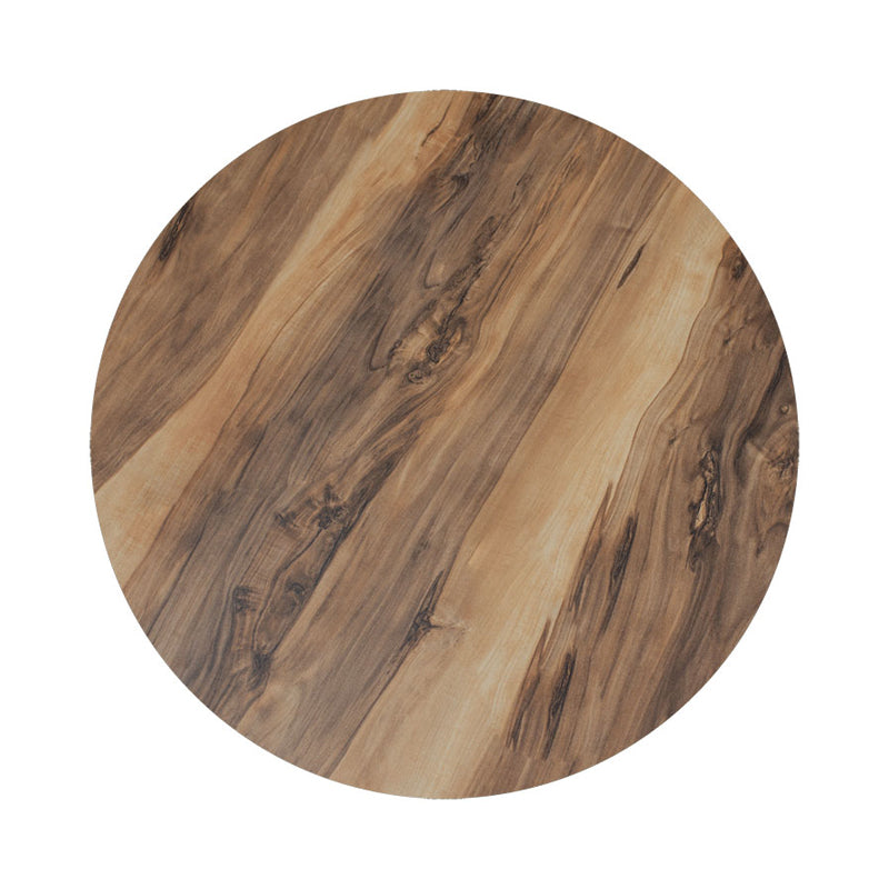 Table top Noble Werzalit walnut Φ60cm, 25mm thick