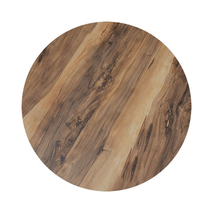 Table top Noble Werzalit walnut Φ60cm, 25mm thick