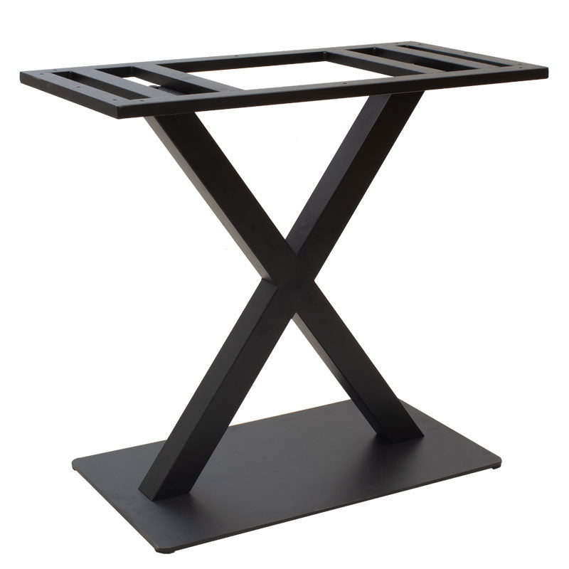 Table base Heat pakoworld metal black 70x40x72cm