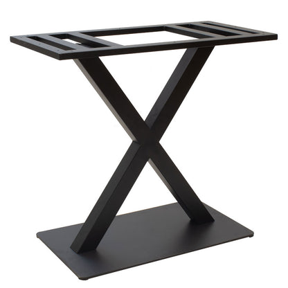 Table base Heat pakoworld metal black 70x40x72cm