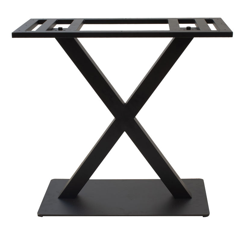 Table base Heat pakoworld metal black 70x40x72cm